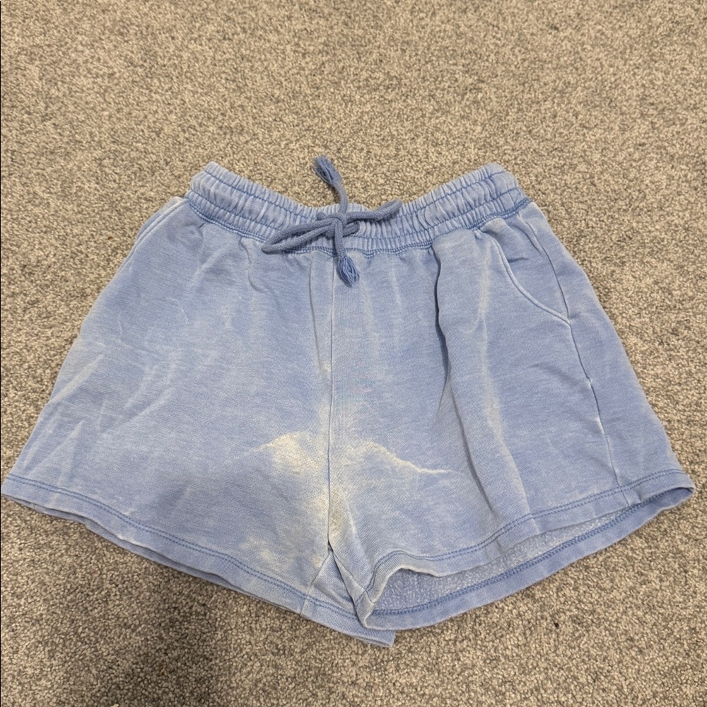 Aeropostale Sky Blue Knit Shorts